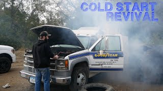 RETIRED GM Turbo Diesel Cold Start REVIVAL [upl. by Ceporah736]