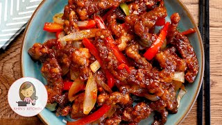 How to make Crispy Chilli Beef  Easy amp Simple [upl. by Ttenaej754]