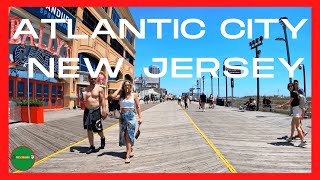 Atlantic City New Jersey USA  Board walk  Walking Tour  May 2022 [upl. by Ping479]