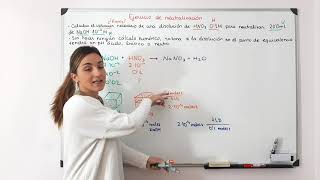 Neutralización  razonar pH ejercicio típico [upl. by Rimidalg]