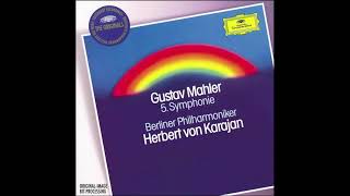 Gustav Mahler – Symphony No5 in Csharp minor – Herbert von Karajan Berliner Philharmoniker 1973 [upl. by Franklyn565]