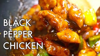 Easy Black Pepper Chicken Stirfry [upl. by Martinez]