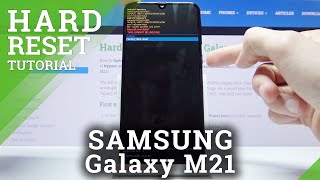 Hard Reset SAMSUNG Galaxy M21 – Wipe Data  Bypass Screen Lock [upl. by Loginov656]