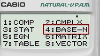 Convert Number Base on Casio Calculator [upl. by Euqirat]