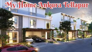 My Home Ankura Tellapur Hyderabad  Luxury Villa Merajanwarvlogs [upl. by Inava189]