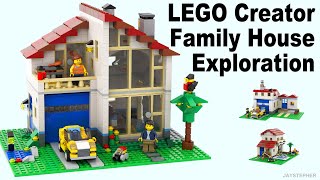 LEGO Creator Family House 31012 Exploration [upl. by Siroved457]