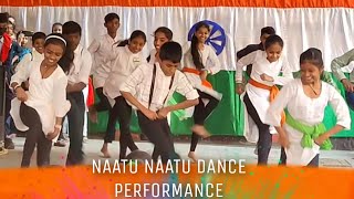 NAATU NAATU SONG DANCE  REPUBLIC DAY  SAI MODEL HIGH SCHOOL [upl. by Navert7]