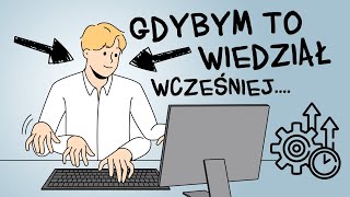 8 ZASAD ZARZĄDZANIA CZASEM  GDYBYM TO WIEDZIAŁ WCZEŚNEJ 1 [upl. by Inesita]