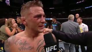 UFC 236 Dustin Poirier and Max Holloway Octagon Interview [upl. by Swee]