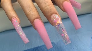 THE PERFECT ACRYLIC APPLICATION  Building an Apex  Acrylic Nail Tutorial [upl. by Astrea512]