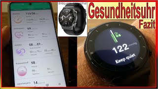 Königsthal B1 Gesundheitsuhr mit Blutdruckmanschette  Test amp Fazit  Smartwatch u Blutdruckmessung [upl. by Porta]