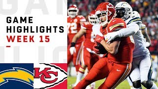 Chargers vs Chiefs Week 15 Highlights  NFL 2018 [upl. by Atikel690]