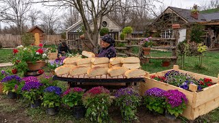 Rustic Charm Traditional Village Style Potato Bread Recipe [upl. by Elletnuahc]