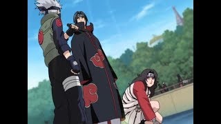 KakashiKurenaiAsuma amp jiraya amp naruto VS Itachi amp Kisame  full fight [upl. by Nigle]