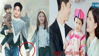 Happy Family Park Bogum and Kim Yoo Jung So Married they have son Handsome [upl. by Inalawi]