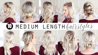 TEN Medium Length Hairstyles  Twist Me Pretty [upl. by Eelirak886]