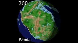 Plate Tectonics amp Paleogeography as Viewed from Space  Scotese Animation [upl. by Nnylirret]