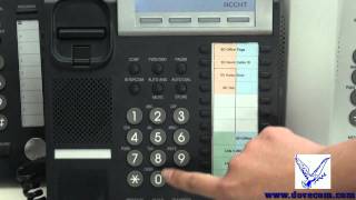 How to use a Panasonic KXDT300 KXNT300 series phone [upl. by Adnylg]