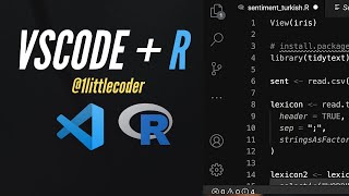 Run R on VSCode Visual Studio Code  R Programming 2021 Update [upl. by Sarajane]