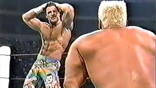 Match that ended Ravishing Rick Rudes inring career [upl. by Jacquelynn]