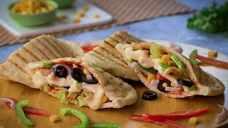 Pita Pockets Recipe  Easy amp Delicious Homemade Snack [upl. by Sacrod]