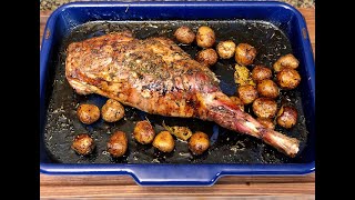 Roast Leg of Lamb  Christine Cushing [upl. by Atiuqel102]