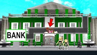 I Snuck Into A GOLD DIGGERs BANK COPS Shut It Down Roblox [upl. by Ardie]