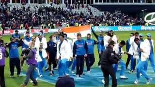 India Cricket Celebrate Champions Trophy 2013  Edgbaston [upl. by Horowitz]