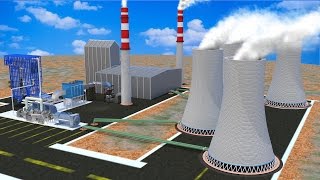 How does a Thermal power plant work [upl. by Aihsei]