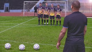 Free Kick Shooting Tutorial w ROBERTO CARLOS [upl. by Sianna]