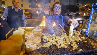 Street Food in Peru  ULTIMATE 14HOUR PERUVIAN FOOD  Market Tour in Lima [upl. by Dihsar]