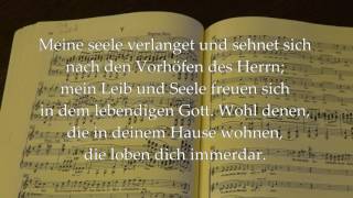 Brahms German Requiem pronunciation guide [upl. by Dahsar]