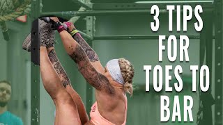 3 Tips for Stringing Together Toes to Bar  CrossFit Invictus [upl. by Nawek252]