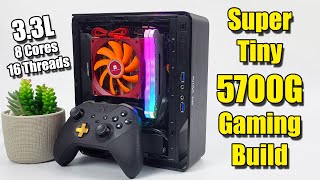 Super Tiny RYZEN 5700G Gaming Build The Most Powerful APU So Far [upl. by Bannon102]