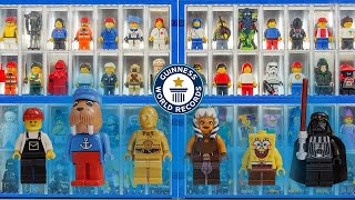 Massive LEGO Minifigure Collection  Guinness World Records [upl. by Nennarb]