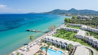 Top 10 Beachfront Hotels amp Resorts in Corfu Greece [upl. by Terrab]