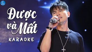 KARAOKE Được Và Mất  Lâm Hùng [upl. by Nolaf]