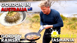 Gordon Ramsay Makes Sea Urchin Scrambled Eggs in Australia  Scrambled [upl. by Hayidah]