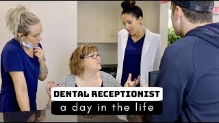 A Day In The Life Of A Receptionist [upl. by Nahtam134]