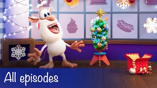 Booba  All Episodes Christmas Compilation  12 Food Puzzles  Cartoon for kids [upl. by Asirehc]