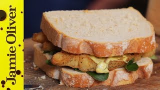 Southern Fried Fish Finger Sandwich  Aaron Craze [upl. by Nuyh]