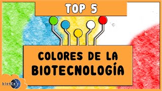 TOP 5 Colores de la Biotecnología ¿sabes qué significan [upl. by Lundt]