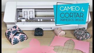 Primer corte con tu Silhouette Cameo 4 [upl. by Aerdnahs368]