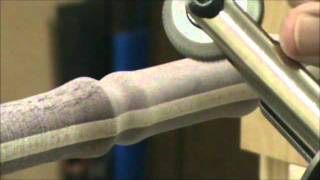 Lathe Turned Walking Cane Part 1wmv [upl. by Earesed147]