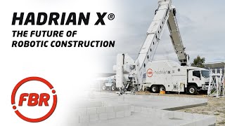 Hadrian X®  The Future of Robotic Construction [upl. by Sad297]