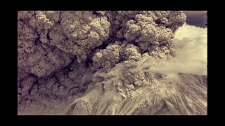 Mount St Helens in eruption May 18 1980 [upl. by Ialohcin106]