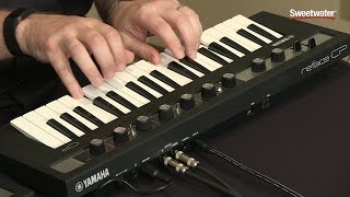 Yamaha Reface CP Synthesizer Demo by Sweetwater [upl. by Veedis899]