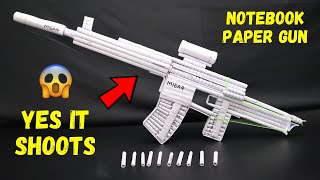 Paper Gun M16A4  How to Make a Paper Gun M16A4  Paper Gun [upl. by Heidy684]