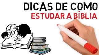 13 dicas de Como ESTUDAR a BÍBLIA  55 [upl. by December]