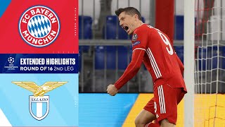 Bayern Munich vs Lazio Extended Highlights  UCL on CBS Sports [upl. by Ocirne]